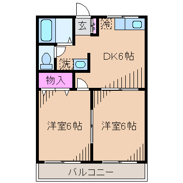 フリーフレイグランス 間取り