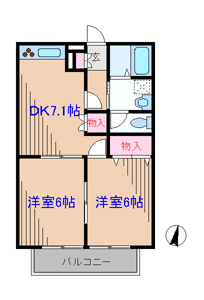アドラブール日吉 間取り