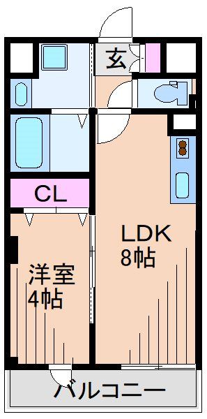 アベニールボナール 間取り