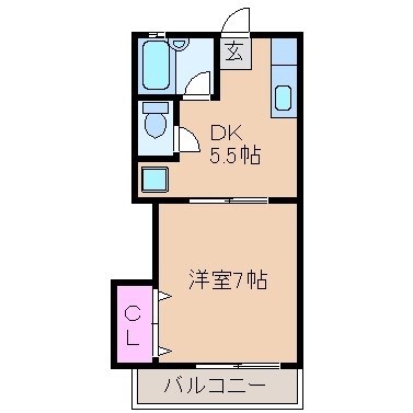 エスポワールⅡ 間取り