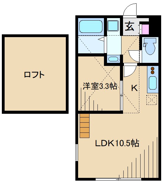 ココライフ妙蓮寺 間取り