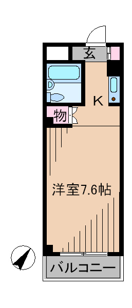 ベルヴュ日吉 間取り