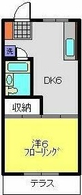 ハニーハイツ松野 間取り