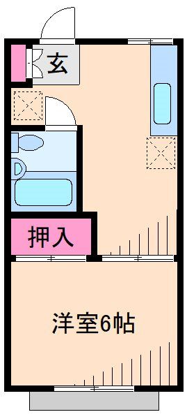 ハニーハイツ松野 間取り