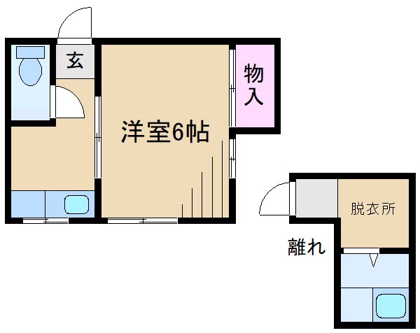 片野ハイツ 間取り