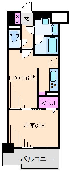 ベルラディエ新横浜 間取り