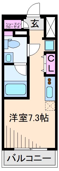 クラリッサ新綱島 間取り