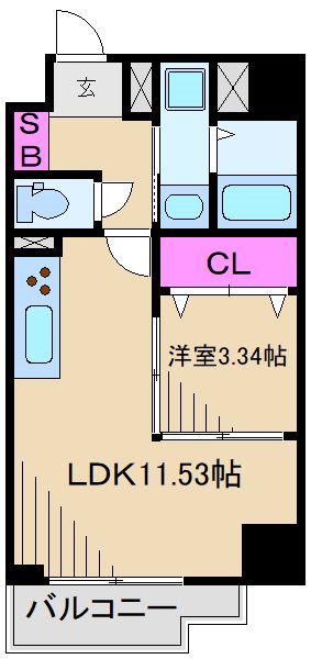 URBANAGE新横浜 間取り
