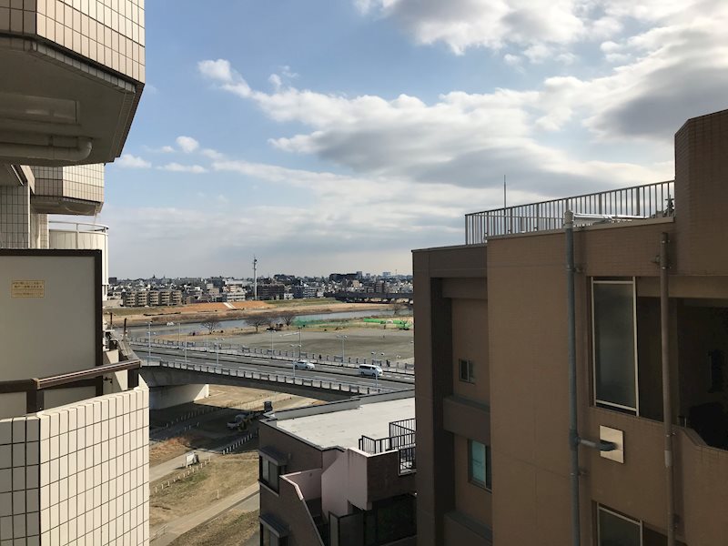 朝日多摩川プラザ 眺望