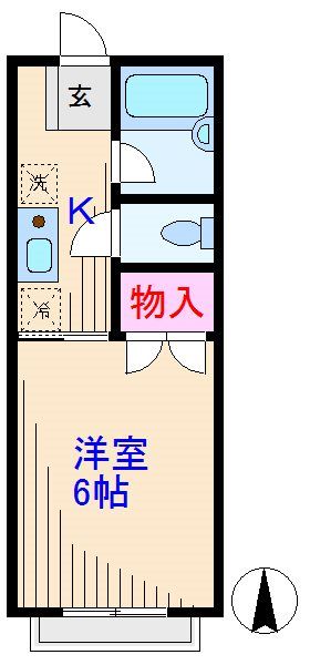 パールハイツ元住吉 間取り