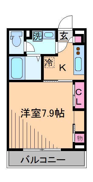 リブリ・Hiyoshi 間取り