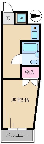 プレイン第1マンション 間取り