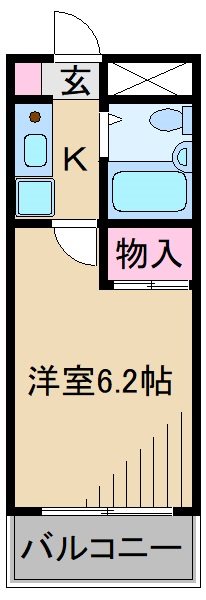 グリム武蔵新城 間取り