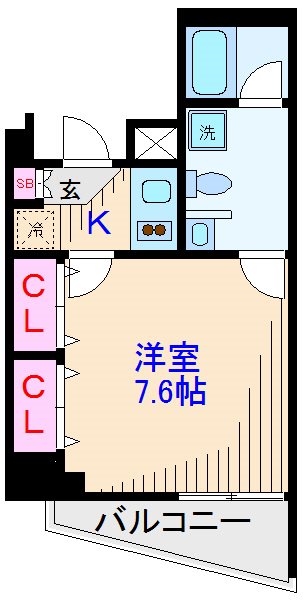 神奈川県川崎市中原区市ノ坪 間取り