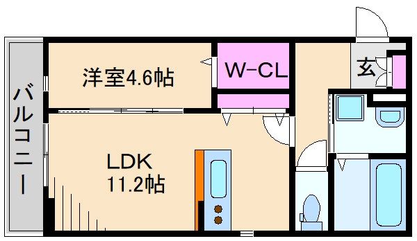 メゾン獅子ヶ谷 間取り