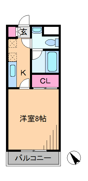 ヴィヴァーチェ日吉 間取り