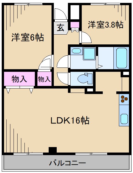 ハイセクタス 間取り