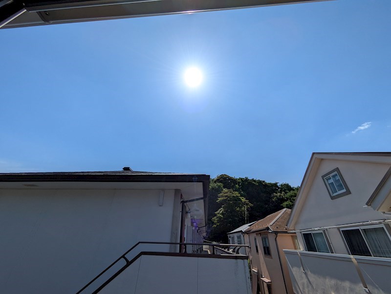 師岡町テラスハウス ベランダ