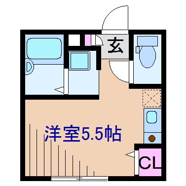 ベルフォーレ篠原北 間取り
