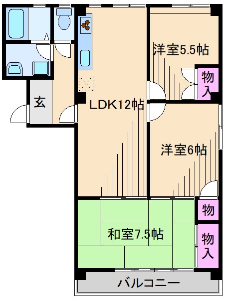 エミネンス妙蓮寺 間取り