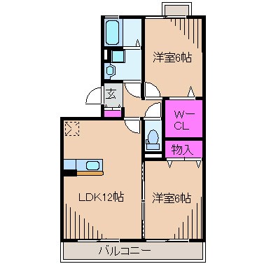 エーデルハイムＡ 間取り