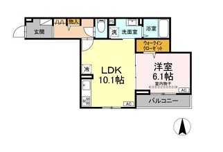 D　Paina松見町 間取り