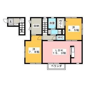 オーチャードⅡ 間取り