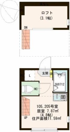 グランテラス東白楽 間取り