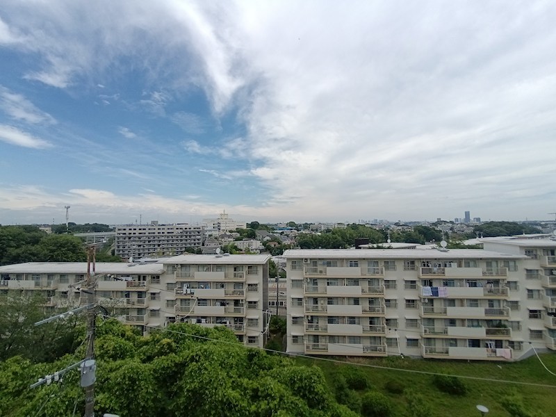 宮向団地３－４号棟 眺望