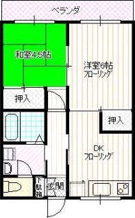 わしょうハイム２ 間取り