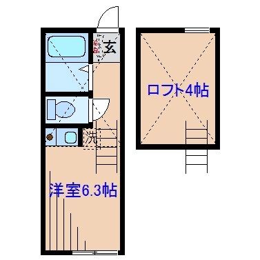 ユナイト菊名セレスティーノ 間取り