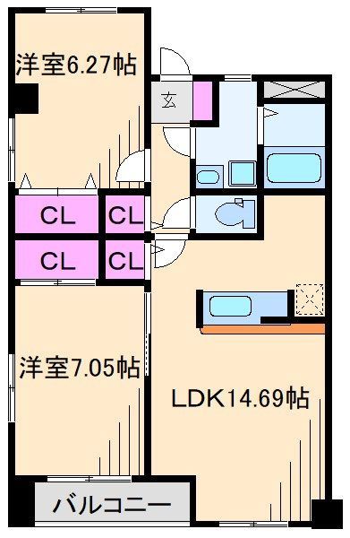 クレインハイム 間取り