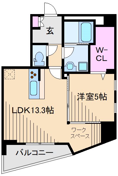 La vie belle 間取り