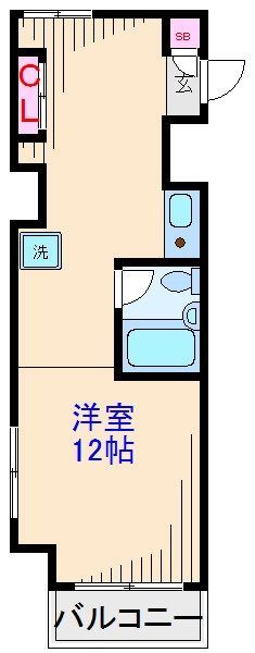 メゾンユーフラテス 間取り