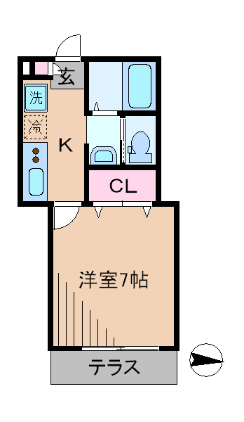プリベールケイ 間取り