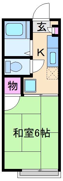 ファミーユツノダ 間取り