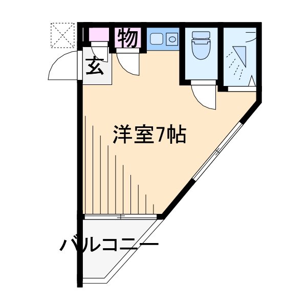 サンライズ菊名 間取り