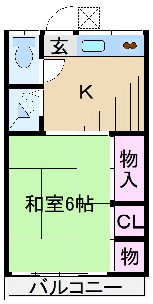 鈴木ハイツ 間取り