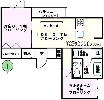 ラ・グランジュＡ 間取り
