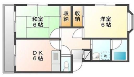 スカイFBK 間取り