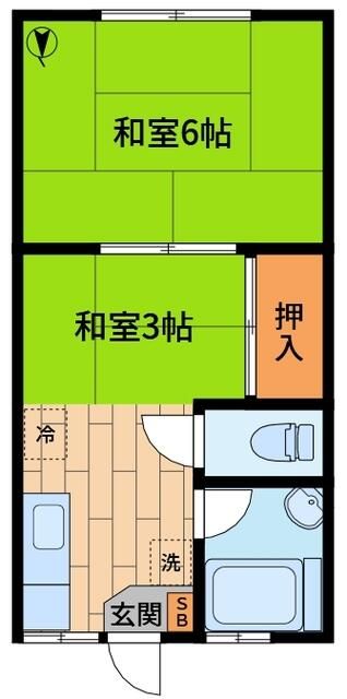 たちばな荘 間取り