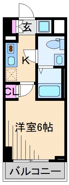 S-RESIDENCE妙蓮寺 間取り