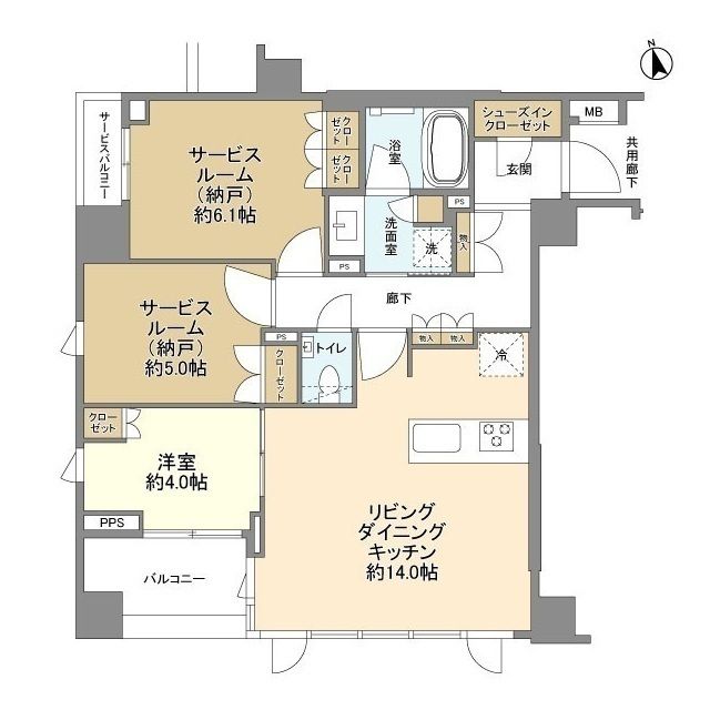 ピアース日吉 間取り