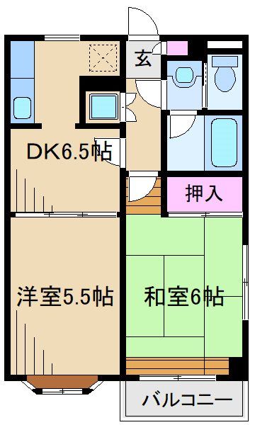 ヨコスカビルⅠ 間取り