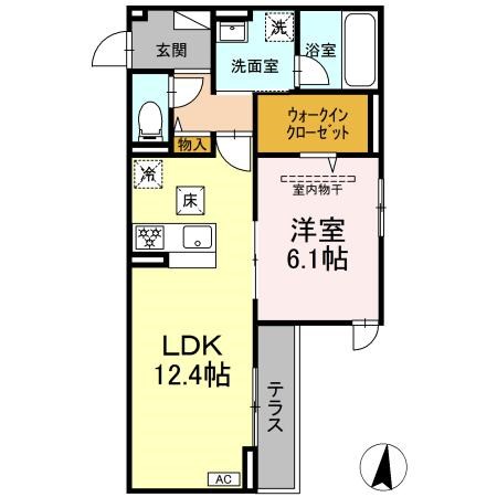 D Paina 子母口Ⅱ 間取り