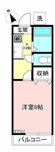 ハイム愛花D 間取り