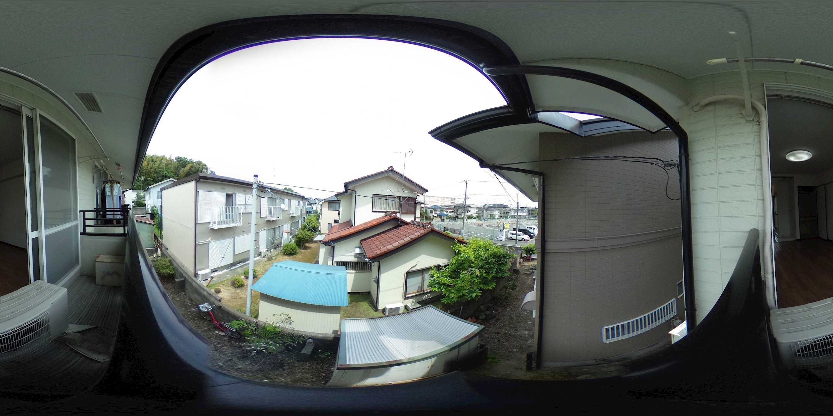 クラージュ ベランダ