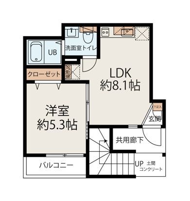 ラメール鴨居 間取り
