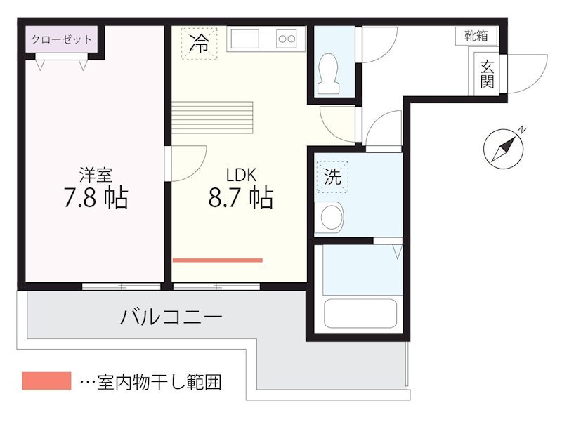 Quiet Crab House mix三ツ沢下町(仮) 間取り
