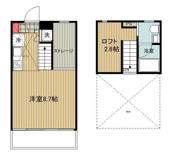 ドゥーエ新丸子 間取り